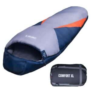 EXPLORER Winterschlafsack Comfort XL 4 Jahreszeiten Schlafsack Biwak breit -23°C