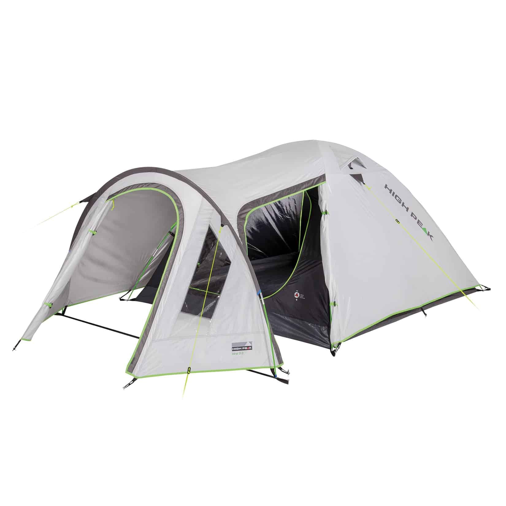 HIGH PEAK Kuppelzelt Kira 3 4 5 Personen Iglu Zelt Camping Trekking Vorraum Modell: Kira 3