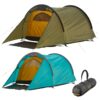 GRAND CANYON Tunelzelt Robson 2 Personen Zelt Familien Camping Leicht Vorraum Farbe: Capulet Olive
