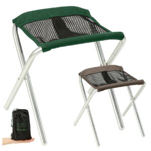 GRAND CANYON Sinyala Micro Klapphocker Falt Hocker Camping Alu 320g Leicht 100kg Farbe: Falcon