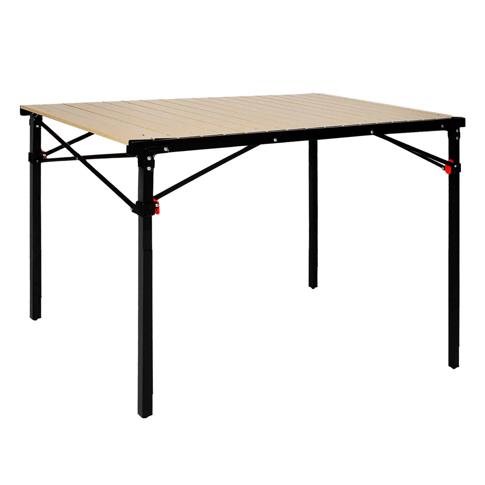 KINGCAMP Campingtisch Camping Rolltisch Klapptisch Garten Falttisch Alu 107x70cm