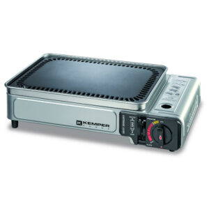 KEMPER Tischgrill Camping Smart Plancha