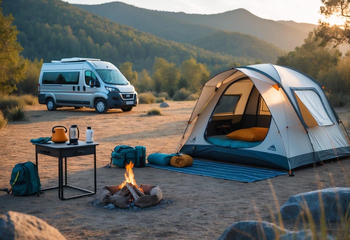 Wie du dein Lager im Freien richtig aufbaust: Ein Leitfaden für Einsteiger