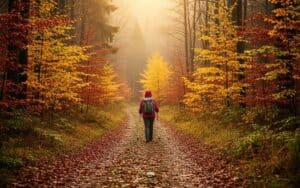 Von Regen, Wind und Sonnenstrahlen: So meisterst du jede Herbstwanderung mit Leichtigkeit